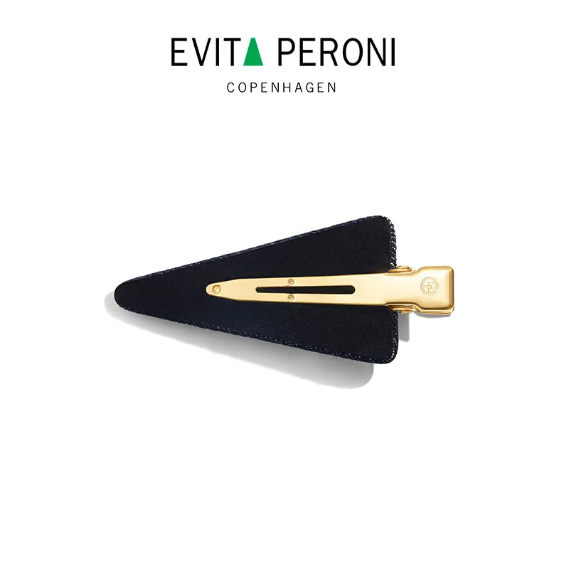 Cassia Denim Triangle Pelican Clip