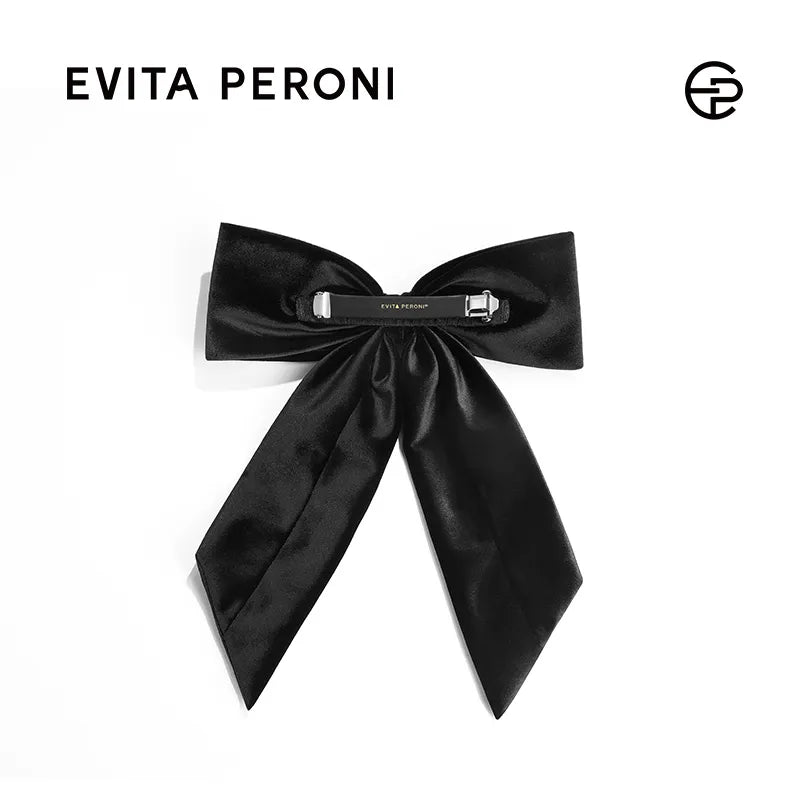 Joanne Bow Velvet Large Barrette