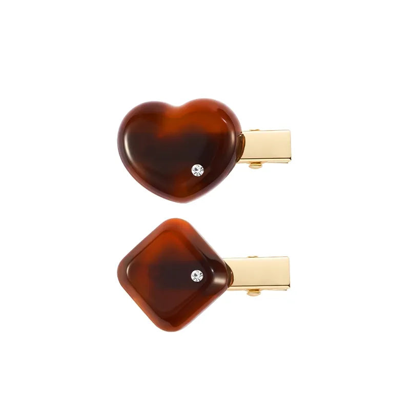 Chocolate Fantasia Juniper Pelican Jaw Clip - EVITA PERONI OFFICIAL