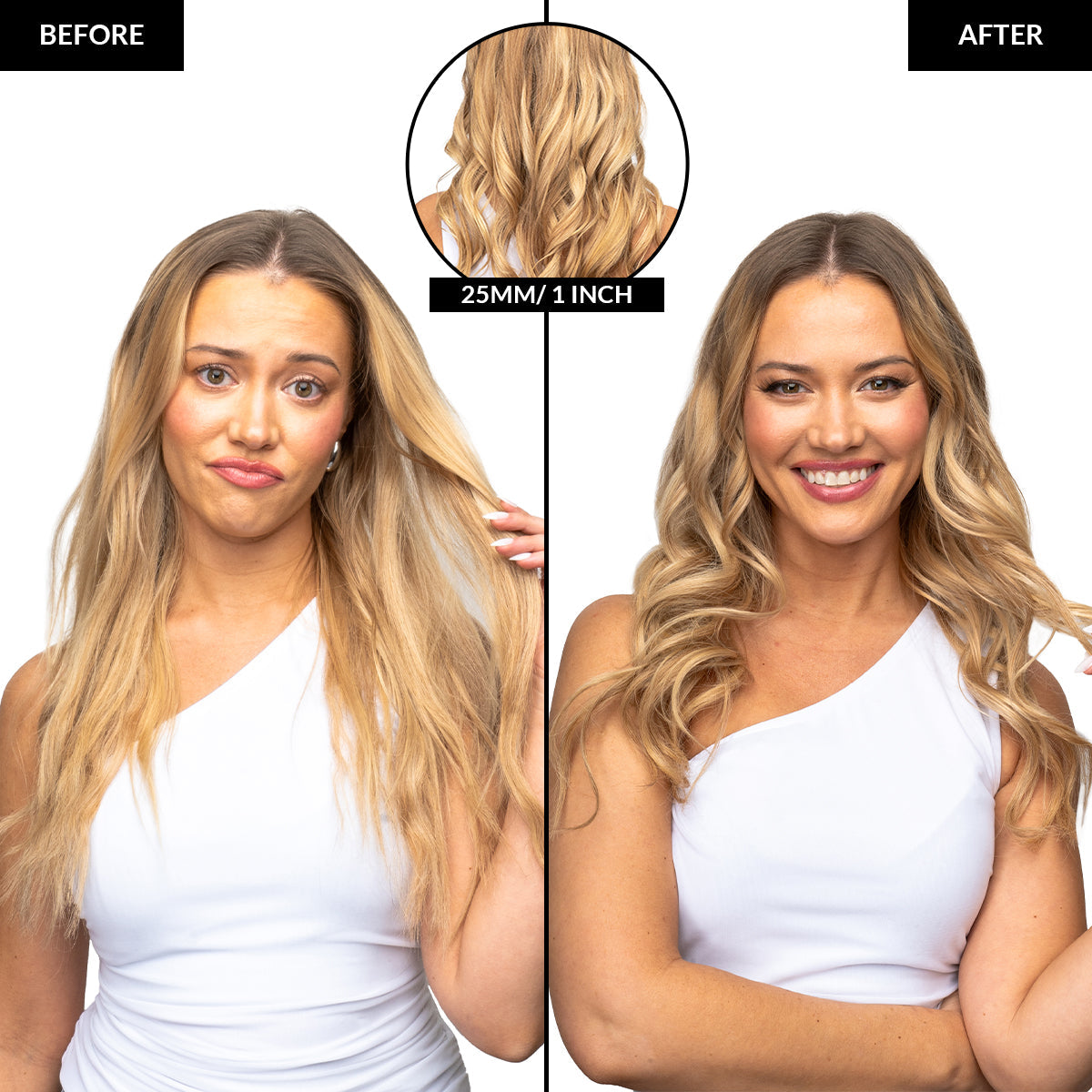 Rose Gold Titanium Rotating Curler