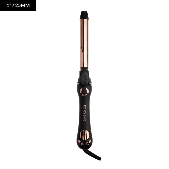 Rose Gold Titanium Rotating Curler 1 in