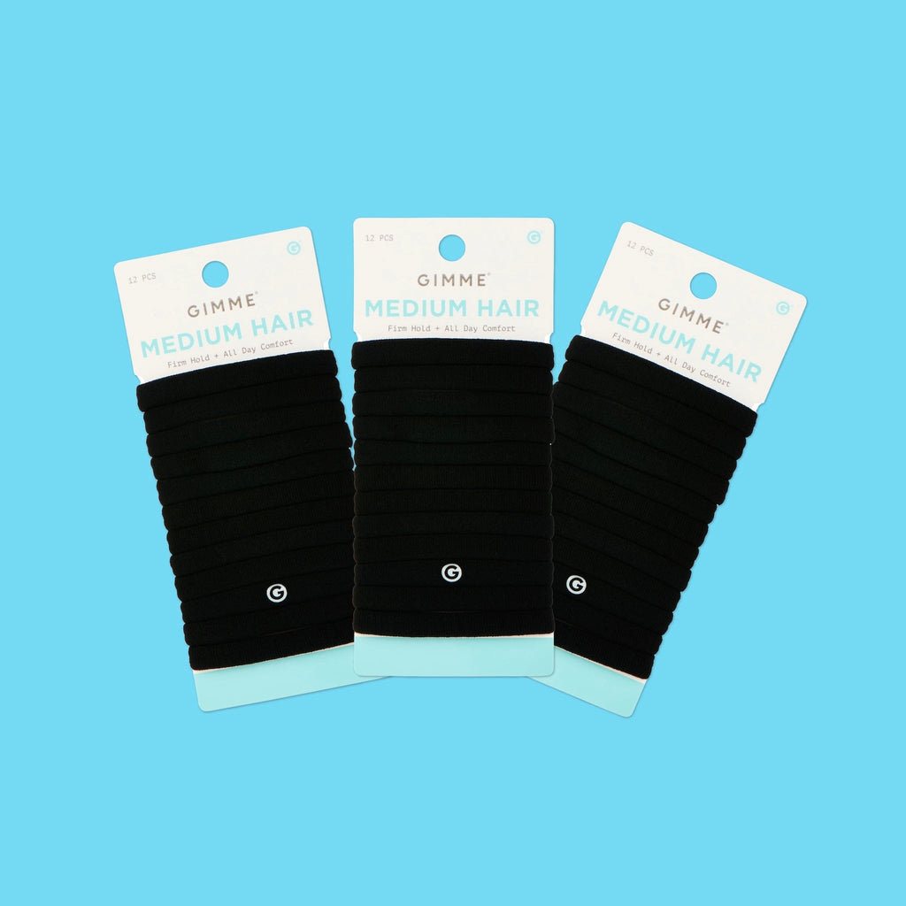 3-Pack Bounce Back Hair Ties For Most Hair Types