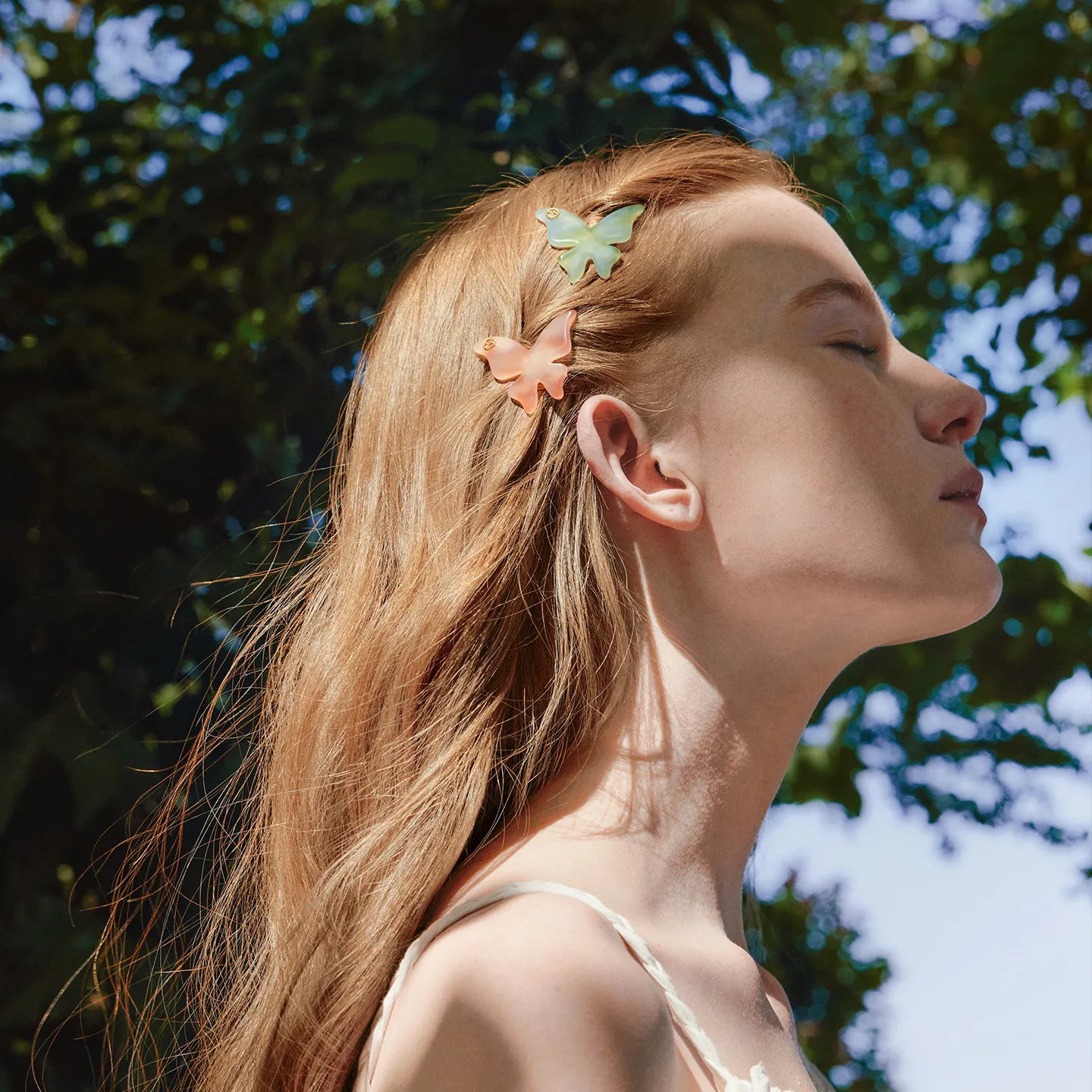 Rosemary Photochromic Side Barrette Clip