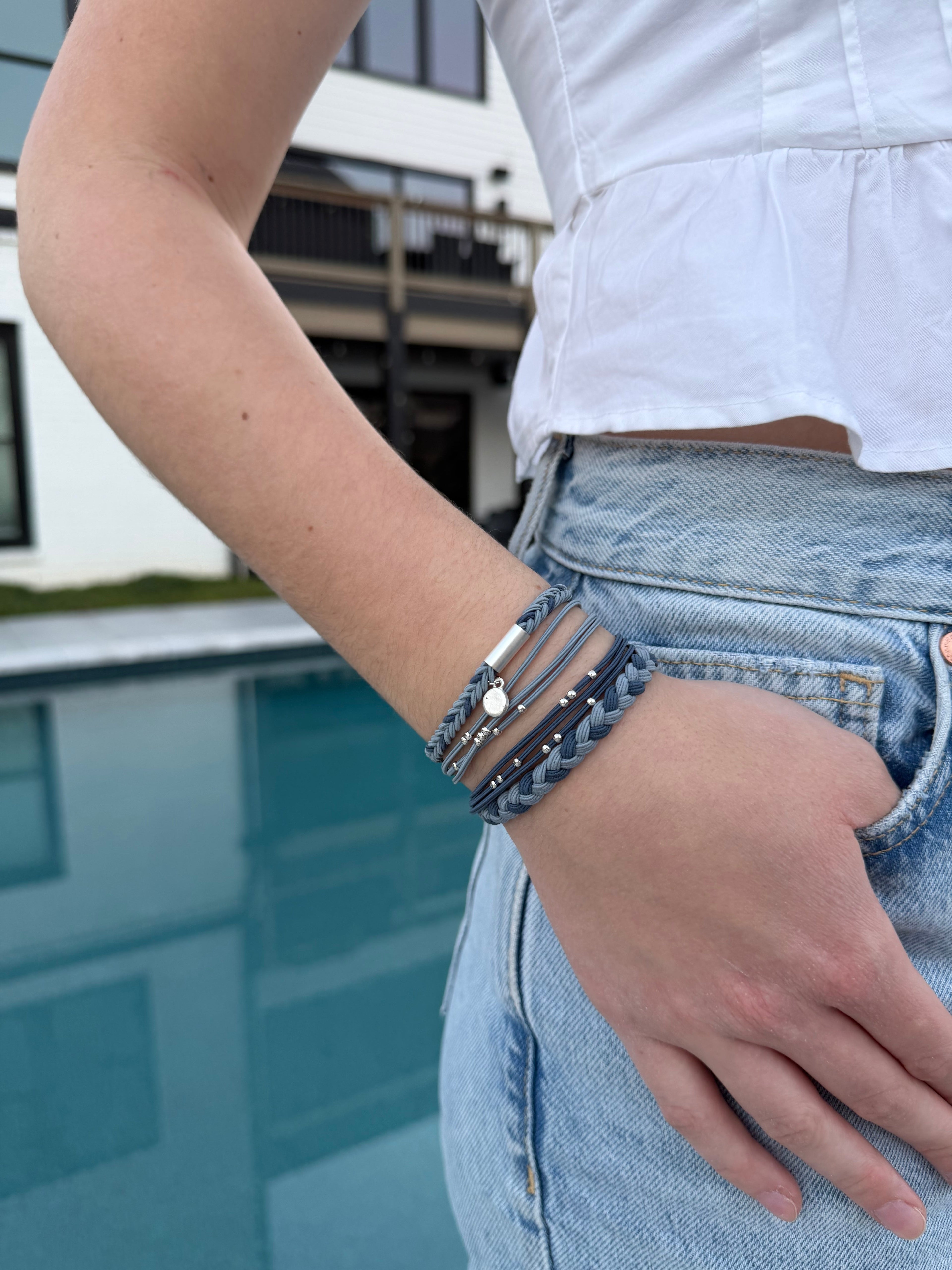 Coast Hair Tie Bracelets