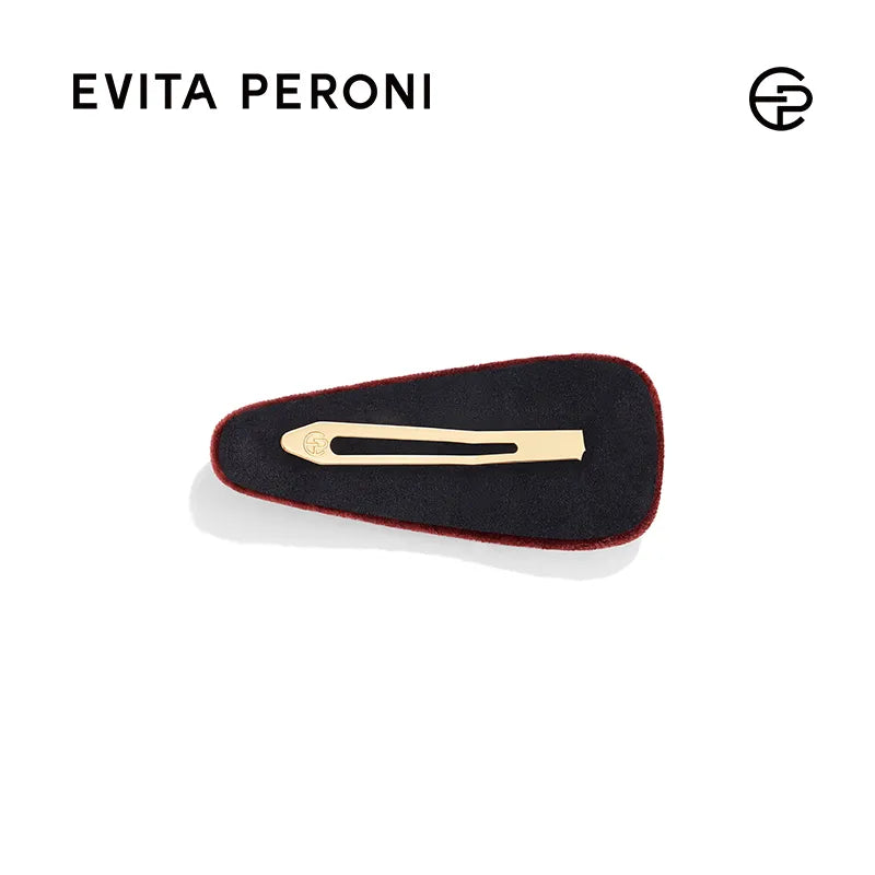 Cassia Velvet Snap Clip