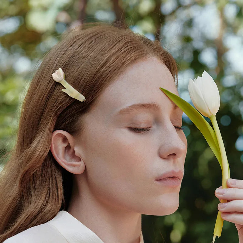 Afternoon Tulips Bobby Pin