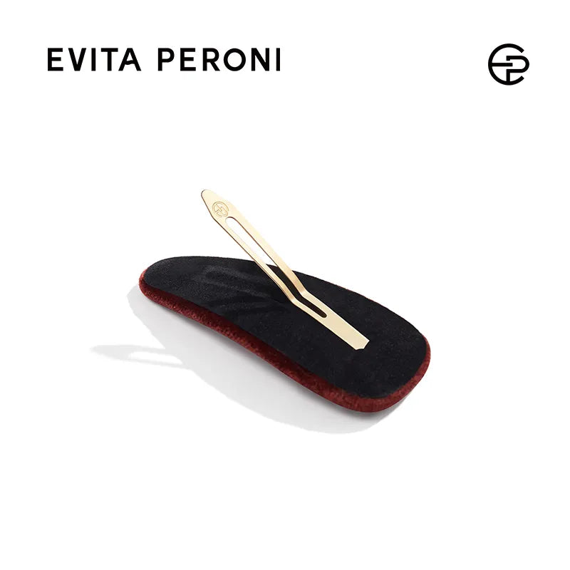 Cassia Velvet Snap Clip