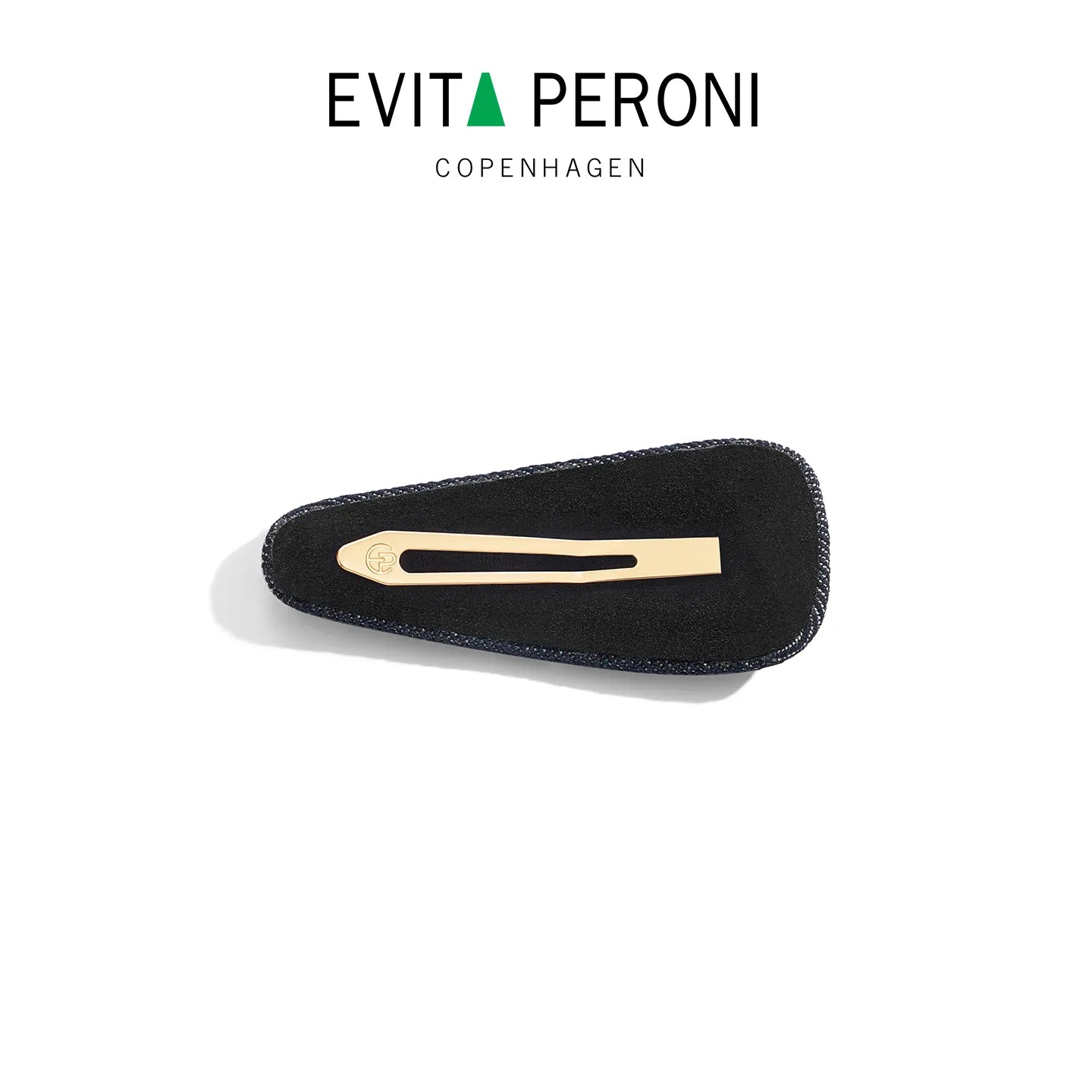 Cassia Denim Snap Clip