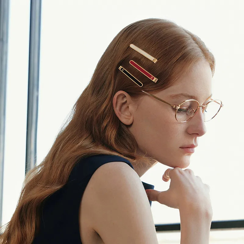 Geometric Poetry-Saskia Bobby Pin