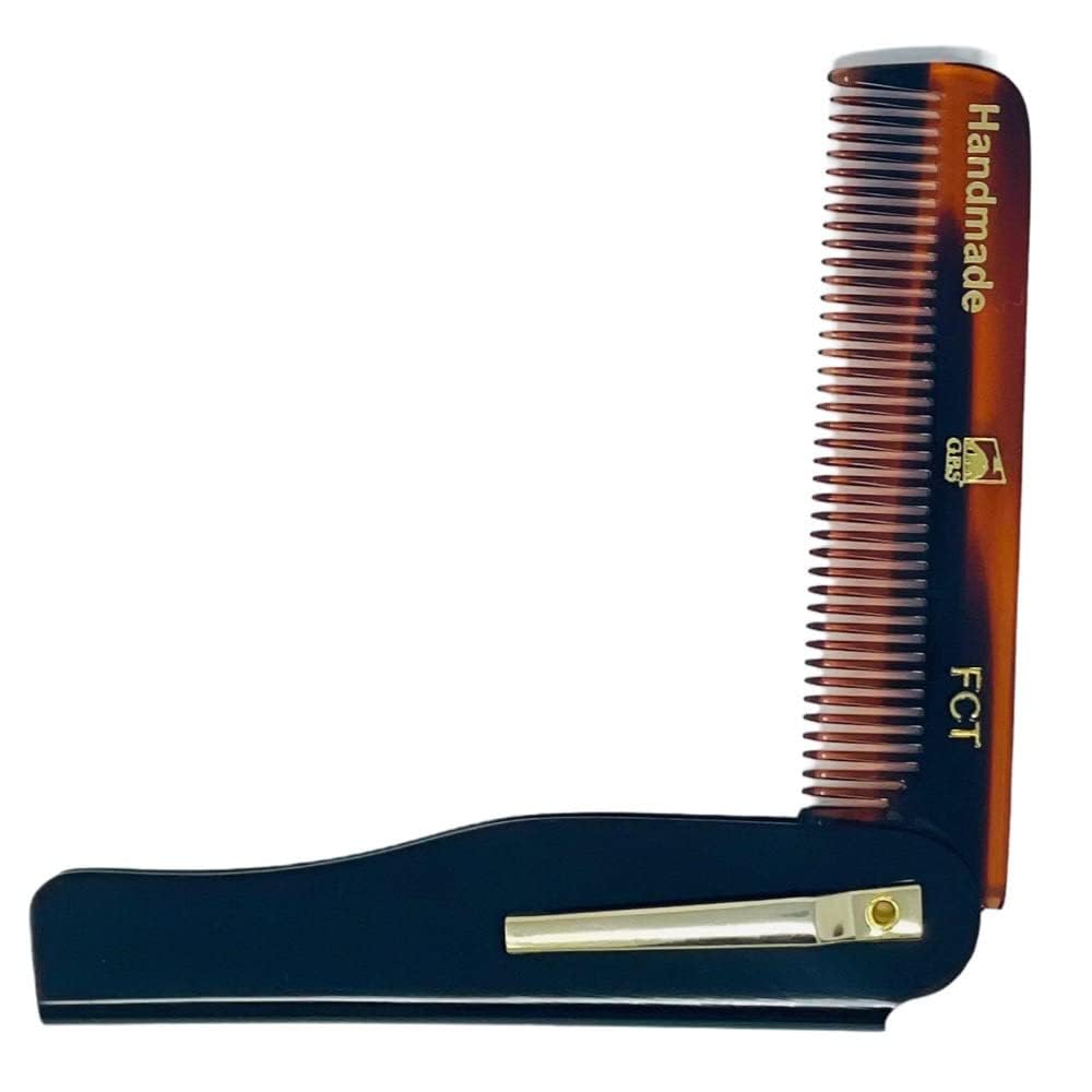Comb GENTS - FCT Folding Comb Fine Toothed Dressing Comb 6.5"