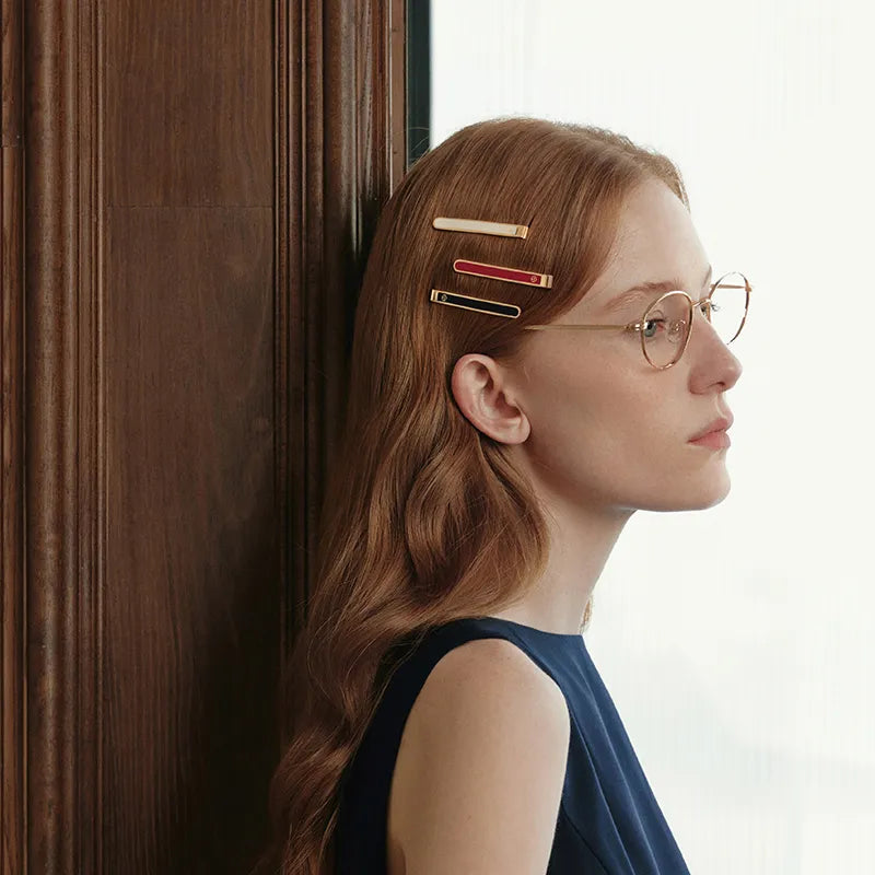 Geometric Poetry-Saskia Bobby Pin