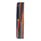 Comb PCT 5-Inch Pocket Hair Comb for Men & Women – Fine Tooth Tortoise Shell Comb for Hair Styling, Detangling & Grooming – Handmade Cellulose Acetate, Anti-Static & Durable GENTS