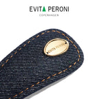 Cassia Denim Snap Clip