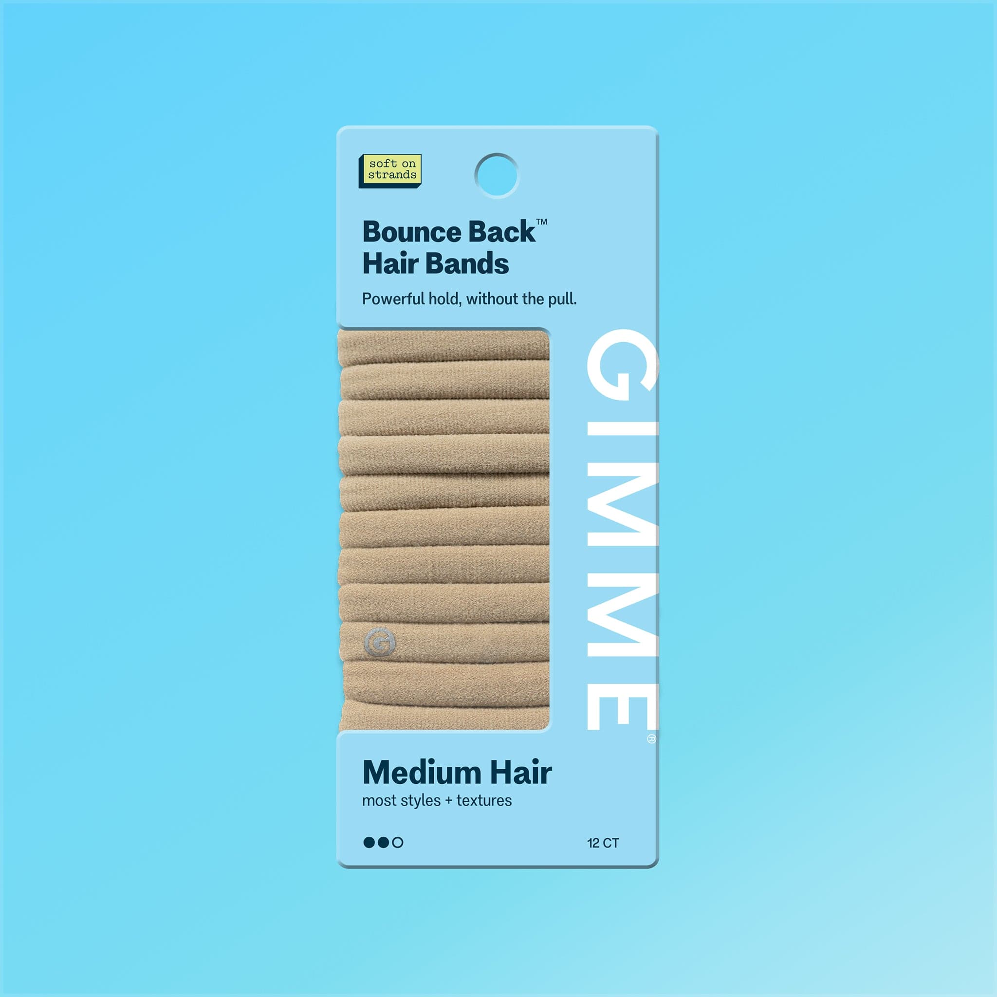 Bounce Back Hair Ties For Most Hair Types