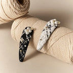 Adela Tweed Hair Snap Clip