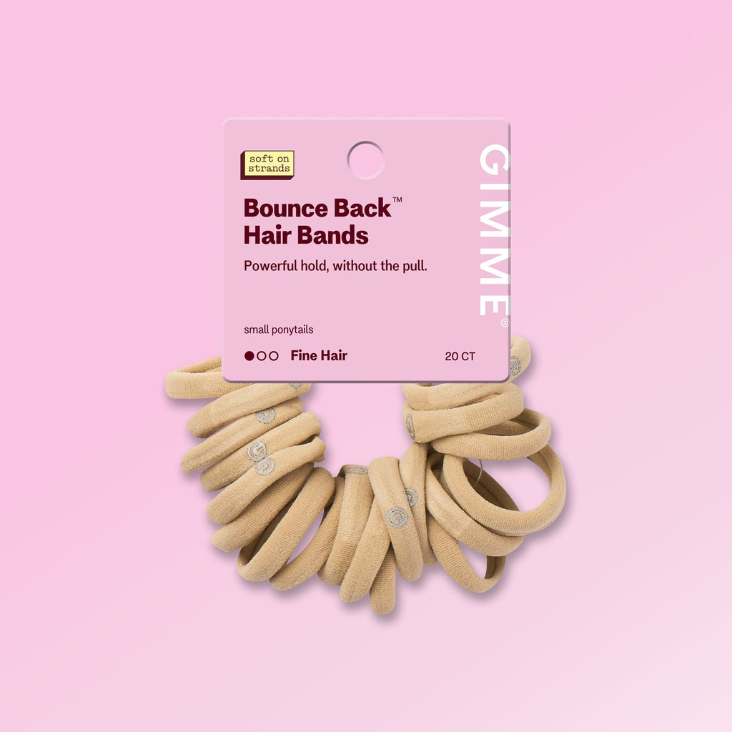 Bounce Back Small Hair Ties For Fine or Thinner Hair