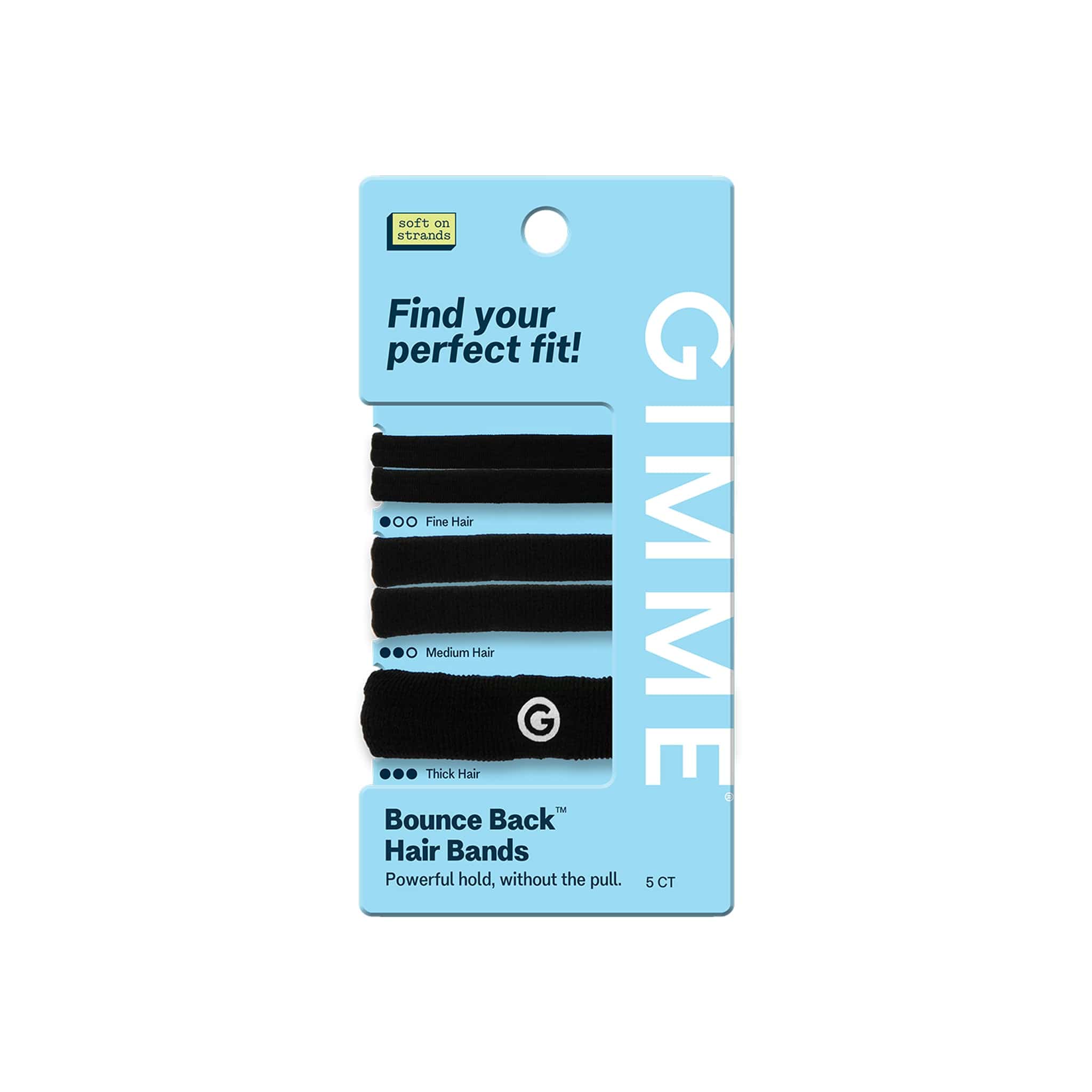 Seamless Hair Ties Fit Kit - 5 CT