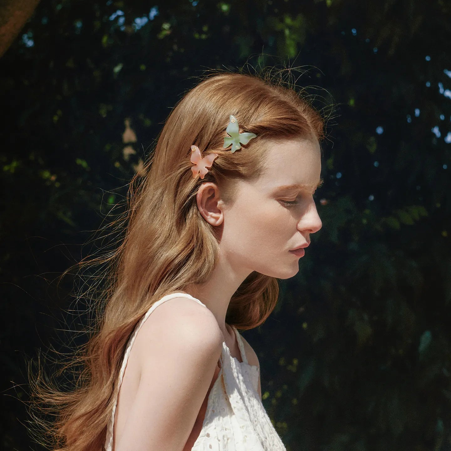 Rosemary Photochromic Side Barrette Clip