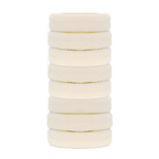 8 Pack of Blonde Burlybands hair ties for thick hair