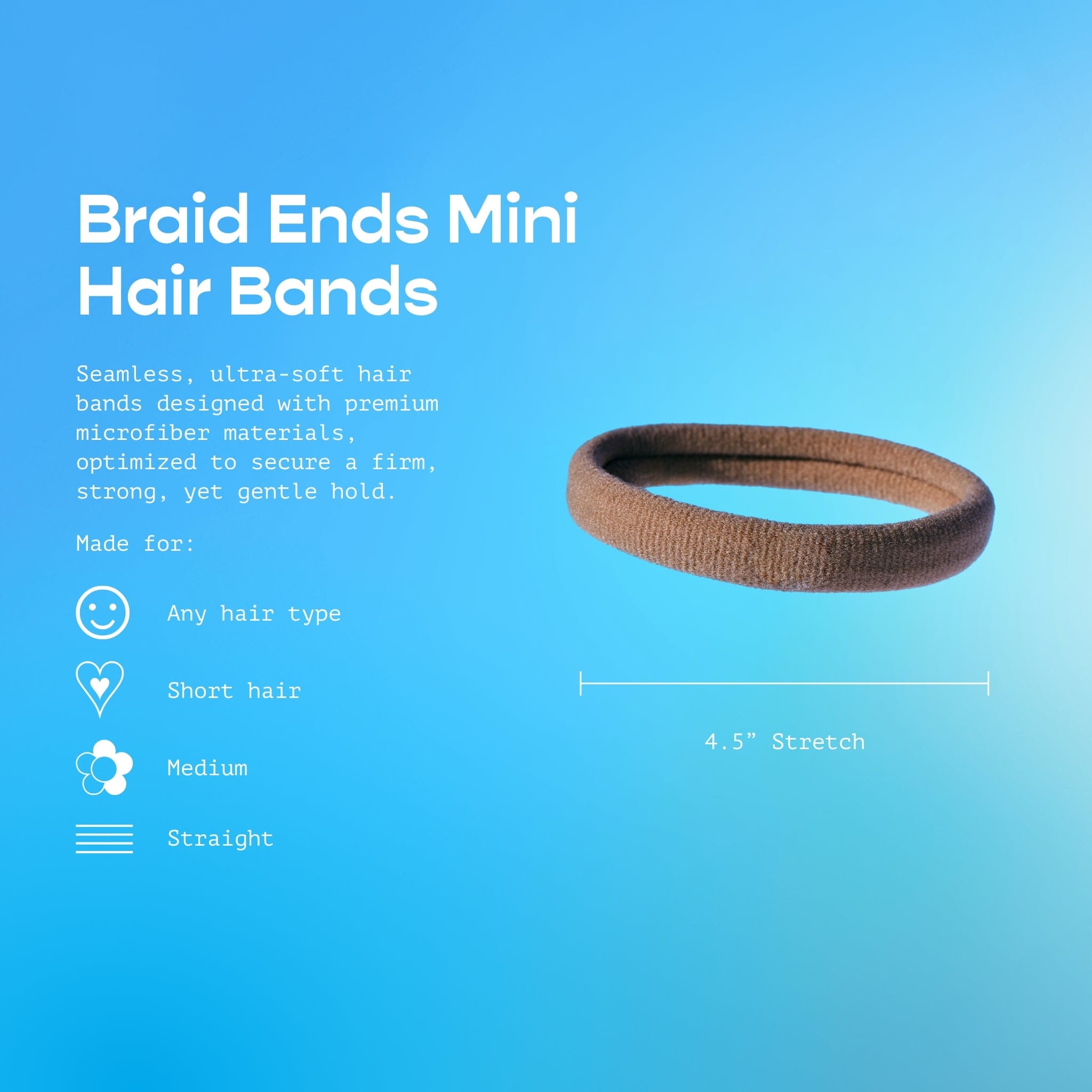 End Game Braid Hair Ties For Most Hair Types