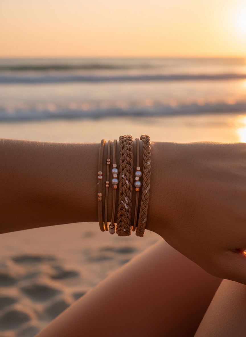 NEW! Golden Hour Hair Tie Bracelets