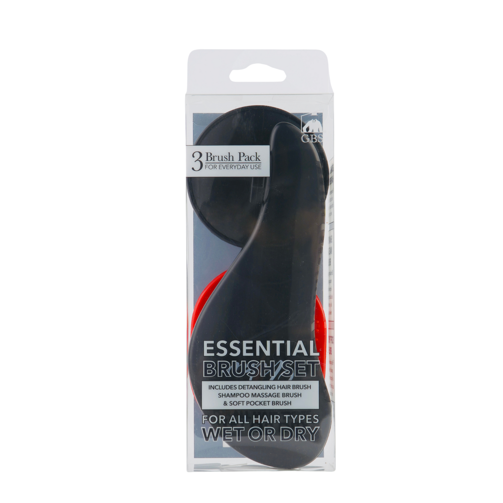 Gents Wave Detangling Brush Set for Curly Hair, Thick, Straight & Natural Hair