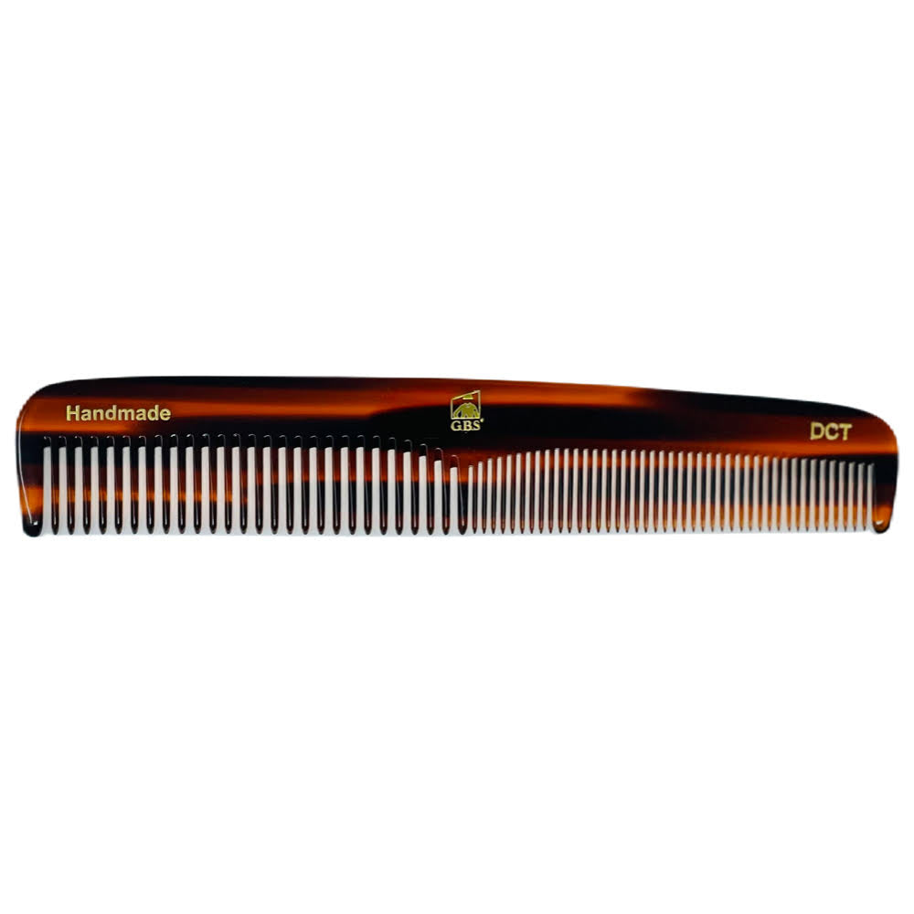 Comb 7-Inch Fine-Toothed Styling Comb – DCT Professional Dressing Comb for Men & Women – Anti-Static Hair Comb for Daily Grooming & Precision Styling GENTS