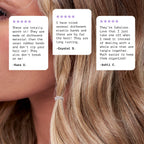 Peel-Apart Elastic Hair Ties For Most Hair Types