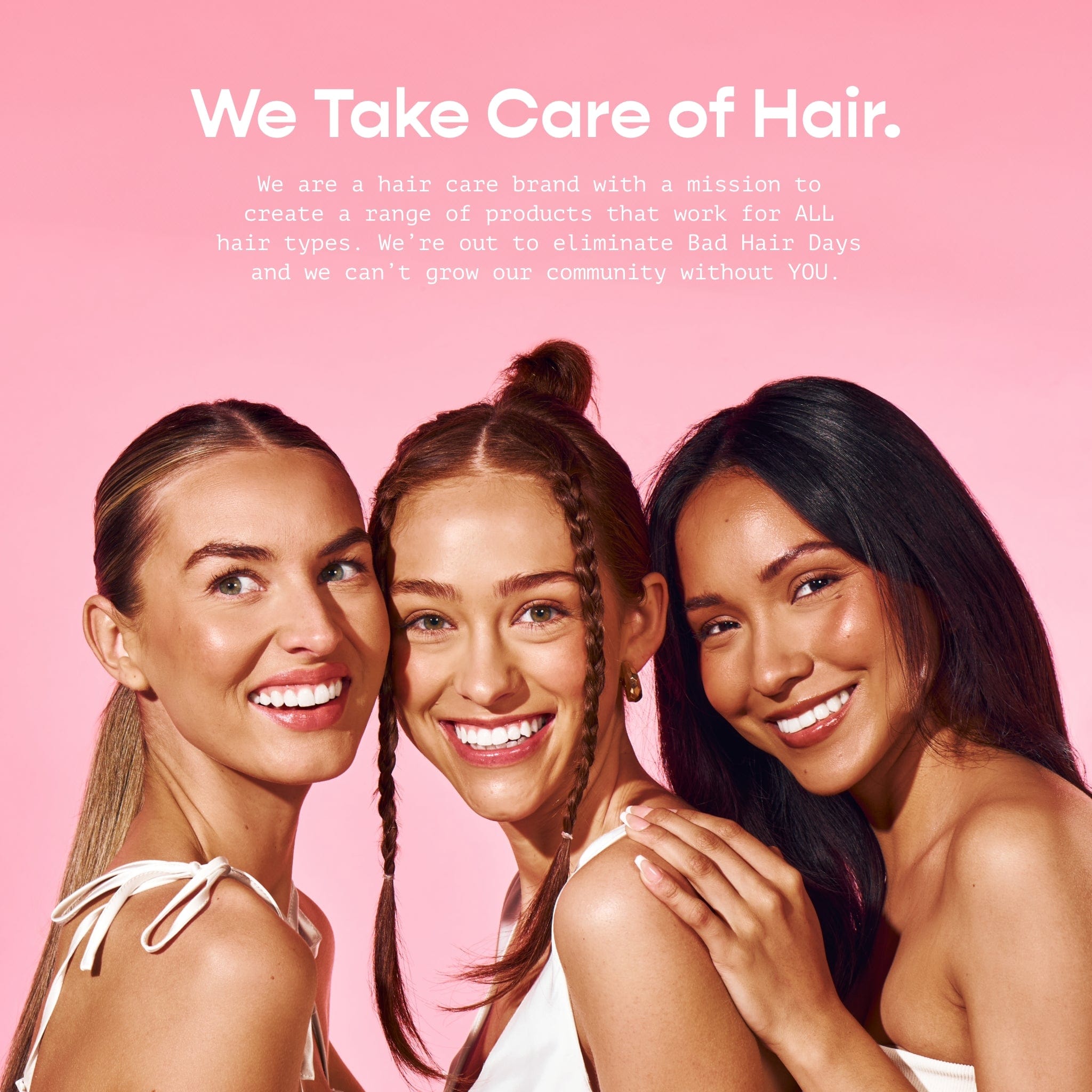 3-Pack Bounce Back Hair Ties For Fine or Thinner Hair