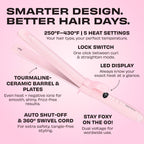 Bounce Bae 2-in-1 Curling Straightener