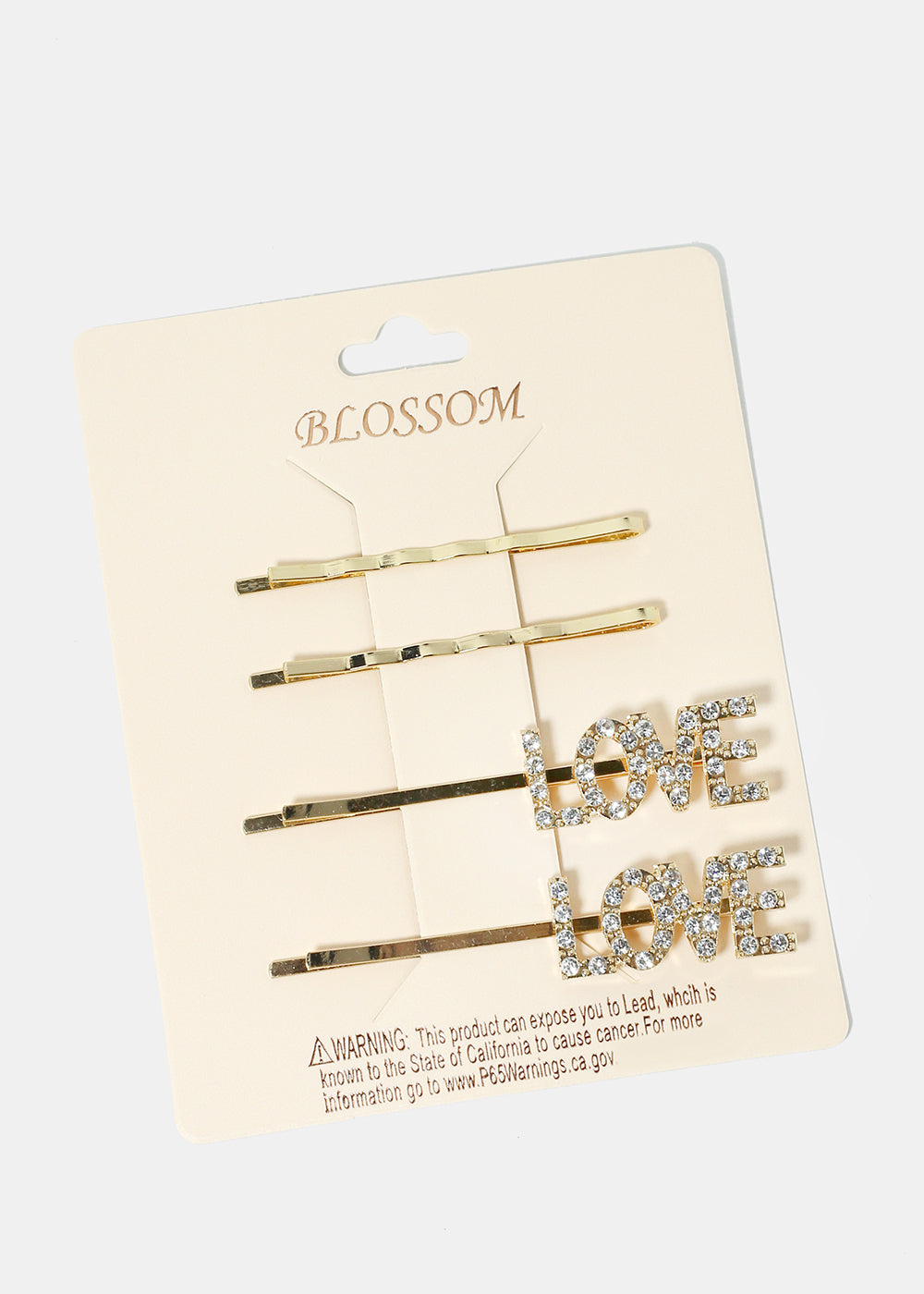 Love Hair Clip Set Gold HAIR - Shop Miss A