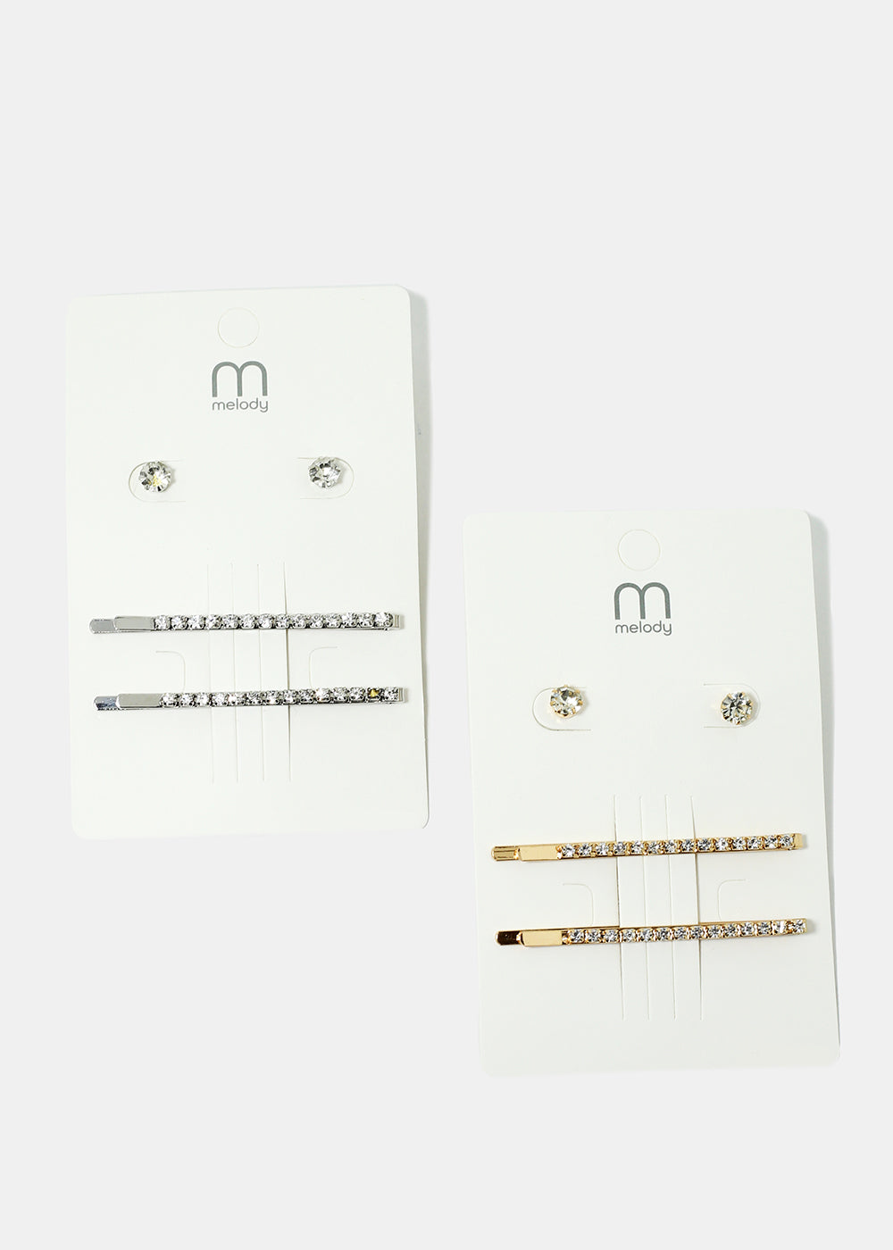 Classic Hair Clip & Earrings Set