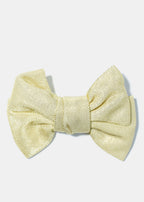 Glitz Bow Hair Clip Gold HAIR - Shop Miss A