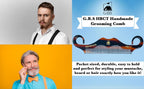 Handmade Acetate Tortoise Comb For Beard & Head HBCT