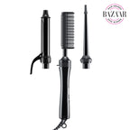 Paul Mitchell Texture 3-in-1 Interchangeable Curling Iron & Hot Comb