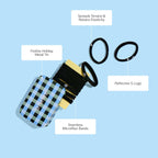 Fresh Tracks Tin with Hair Ties For Most Hair Types