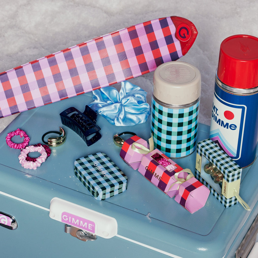Fresh Tracks Tin with Hair Ties For Most Hair Types