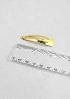 12 PCS Silver Snap Hair Clips