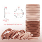 Kitsch Recycled Nylon Hair Ties – Pack of 20