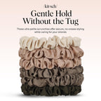 Kitsch Satin Hair Ties – Pack of 6