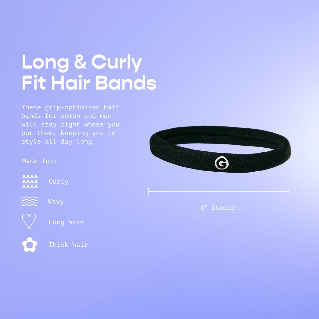 Big Energy Hair Ties For Thick or Curly Hair