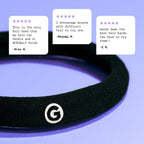 Big Energy Hair Ties For Thick or Curly Hair