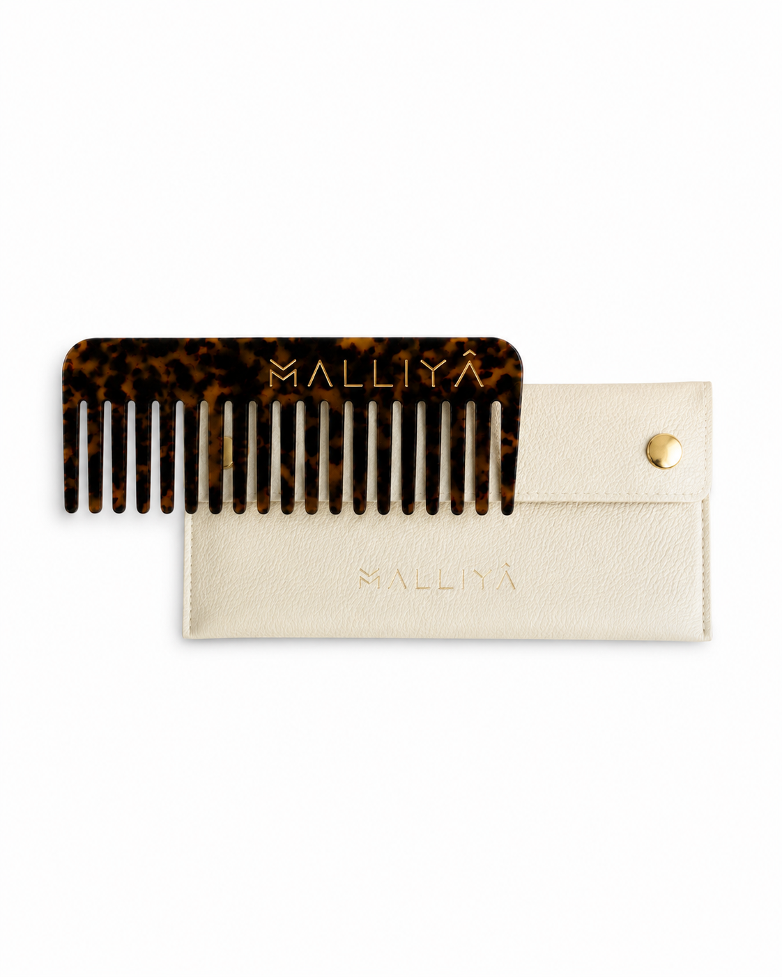 The OG Comb & Malliya case - Classic Tortoise