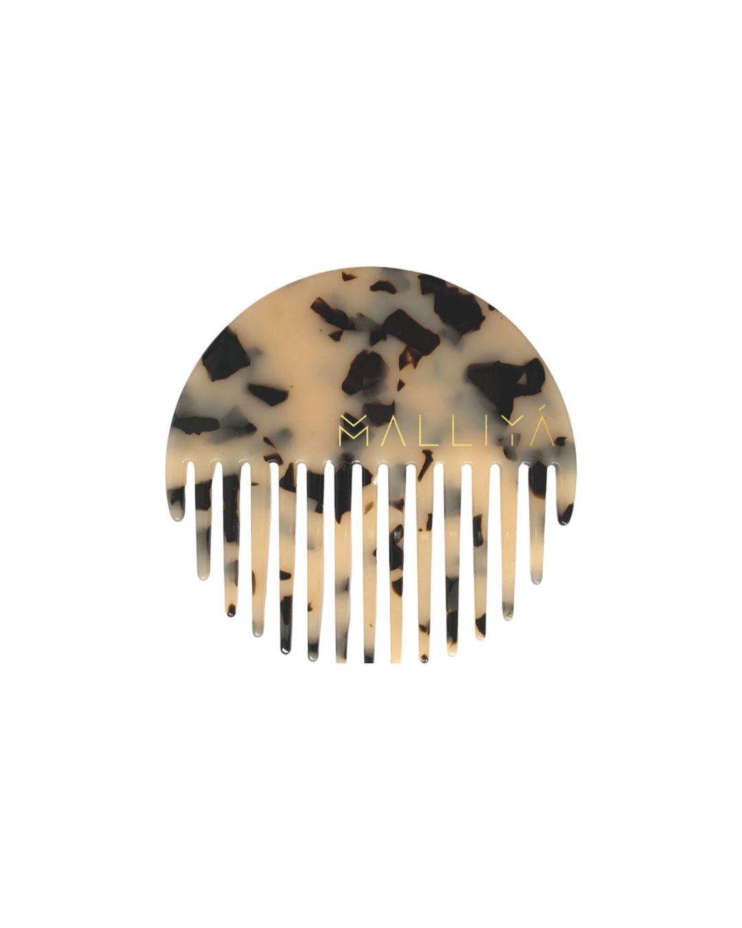 The O Comb - Blonde Tortoise