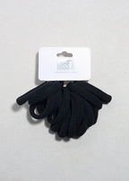 Classic Black Thick Hair Ties