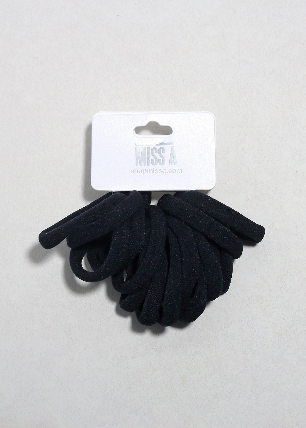 Classic Black Thick Hair Ties