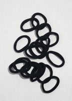Classic Black Thick Hair Ties