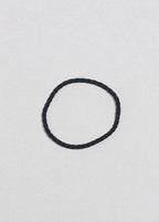 Black Spiral Hair Ties - 24 PCS