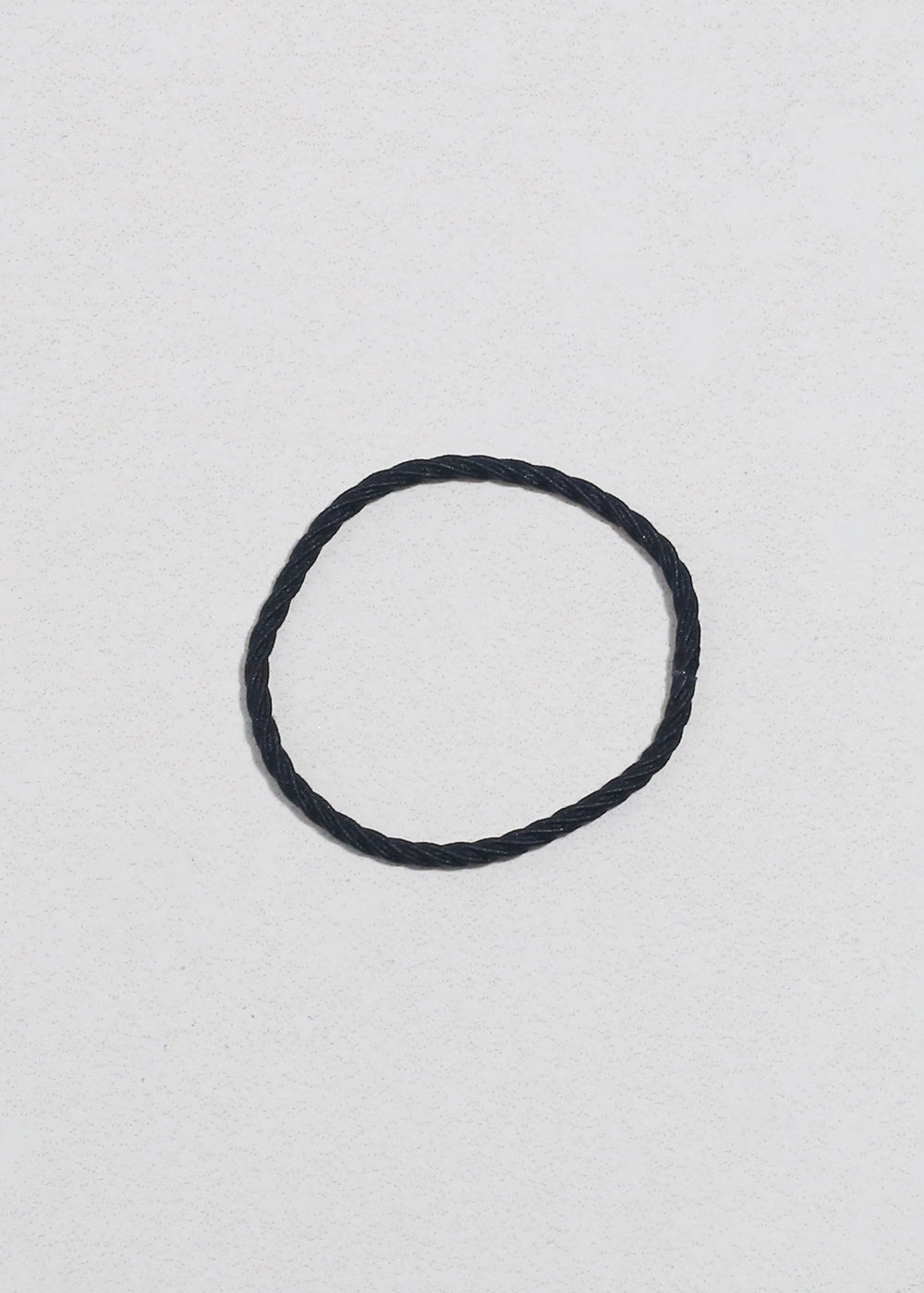 Black Spiral Hair Ties - 24 PCS