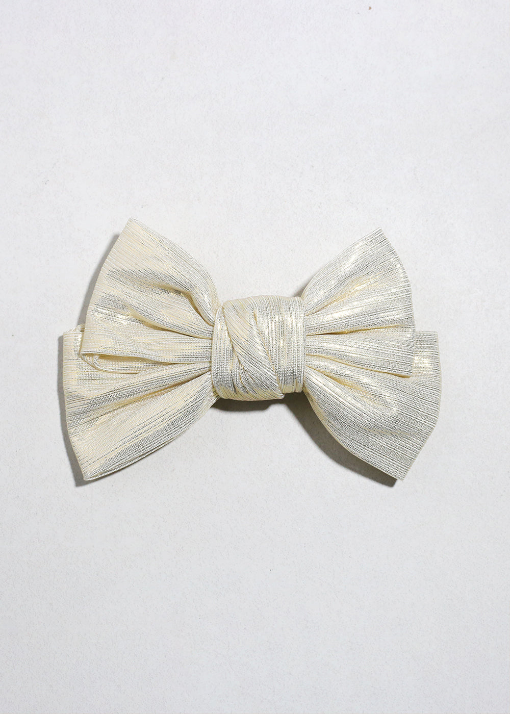 Lumière Sheen Bow Hair Clip Gold HAIR - Shop Miss A